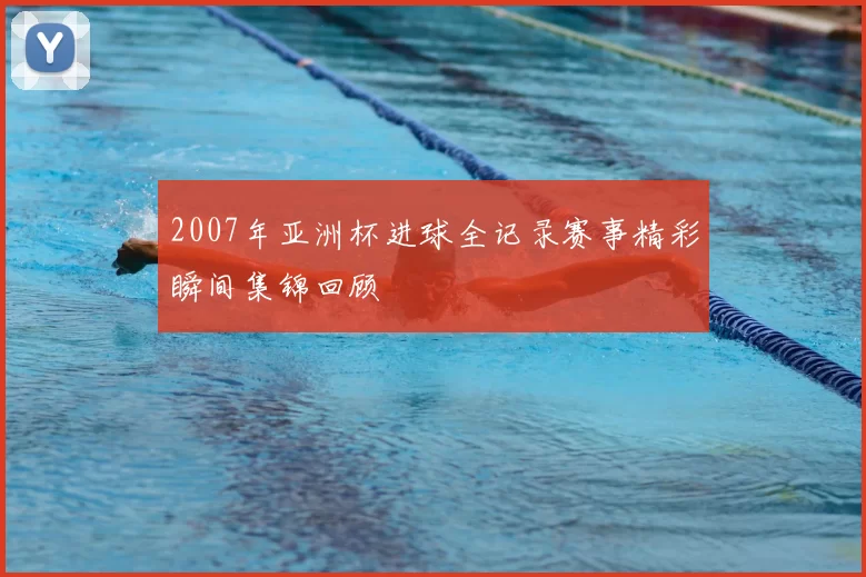 2007年亚洲杯进球全记录赛事精彩瞬间集锦回顾