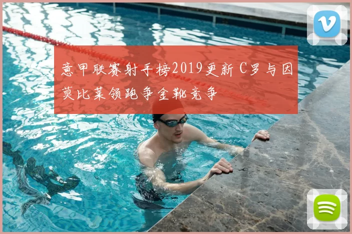 意甲联赛射手榜2019更新 C罗与因莫比莱领跑争金靴竞争